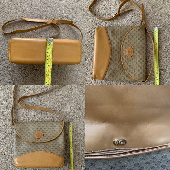 G1069 Gucci vintage micro GG crossbody bag - Picture 5 of 6